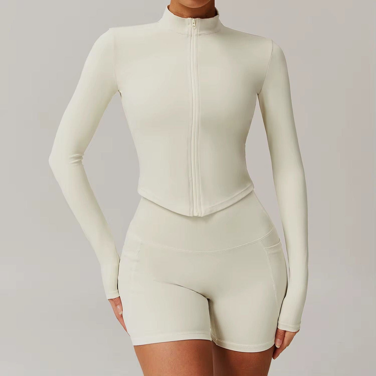 Eleganceactive Zip Up Jacket & Short